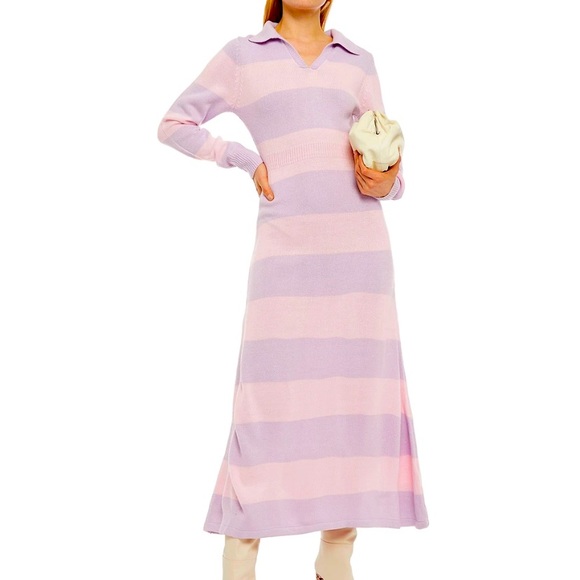OLIVIA RUBIN Dresses & Skirts - NWT Olivia Rubin Knit Polo Maxi dress